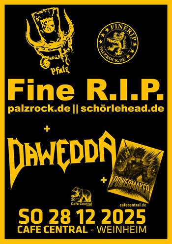 fine r.i.p., dawedda Bandfoto