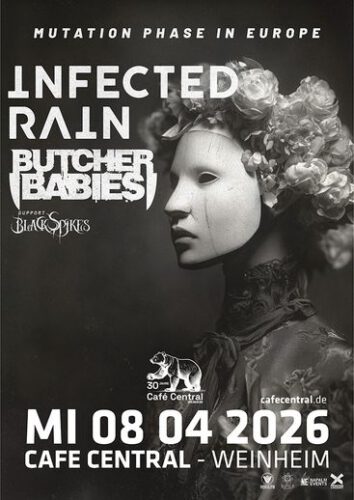 infected rain, butcher babies Bandfoto