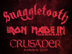 snaggletooth, iron made in germany, crusader Bandfoto