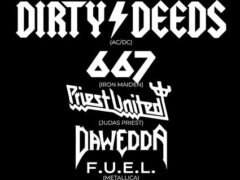 dirty deeds, 667, priest united, dawedda, fuel Bandfoto