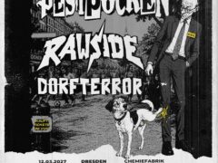 pestpocken, rawside, dorfterror Bandfoto