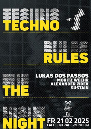 techno rules the night Bandfoto