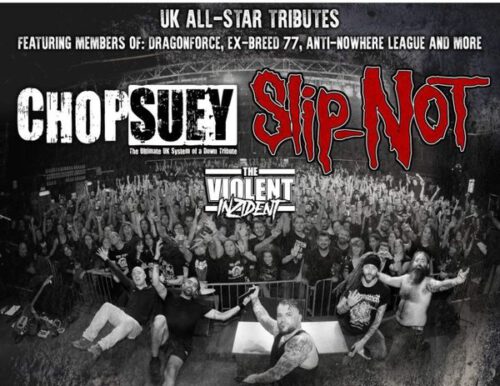 sytem of a down by chop suey, slip-not by chop suey,  linkin park tribute uk, limp bizkit tribute uk Bandfoto