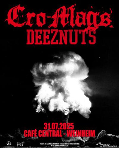 cro- mags, deez nuts Bandfoto