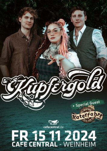 kupfergold Bandfoto