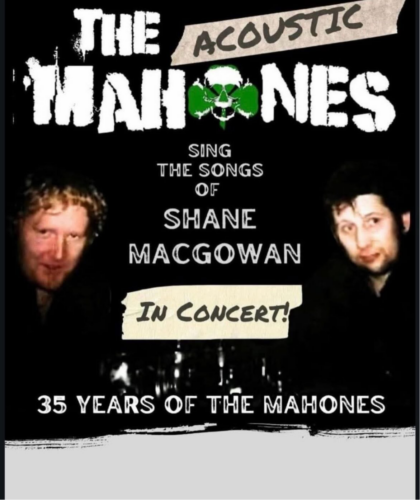 the mahones acoustic show Bandfoto