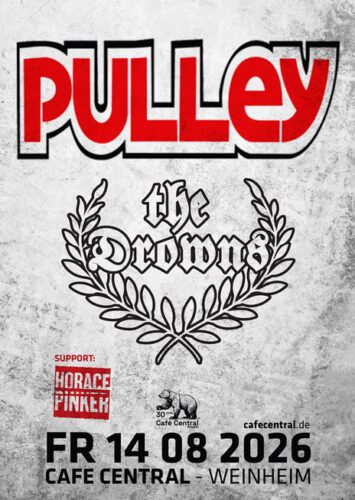 pulley, the drowns Bandfoto
